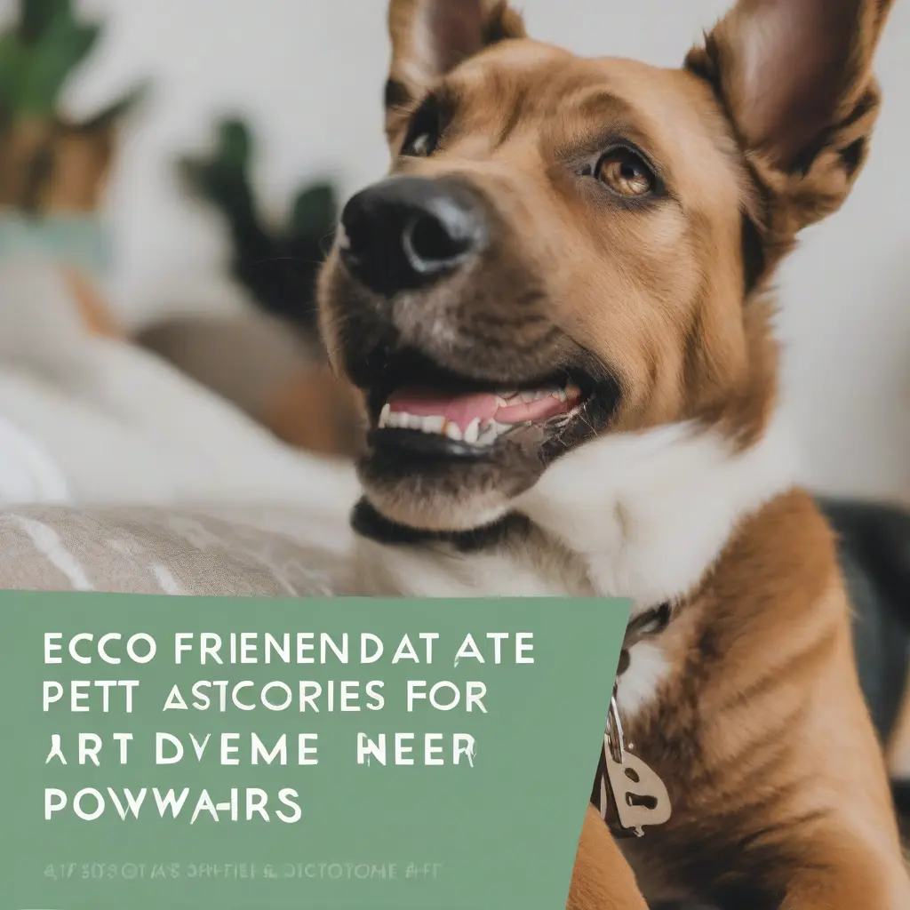 The Ultimate Guide to Eco-Friendly Pet Accessories for Conscious Pet Owners